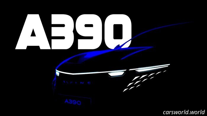 Alpine A390 Crossover Set to Unveil on May 27, Initial Teaser Image Released | Carscoops